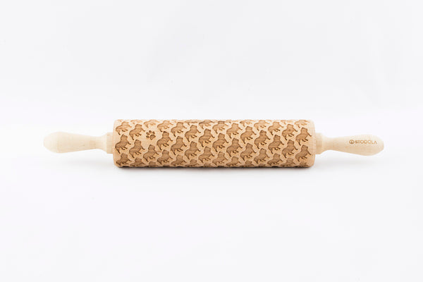 Rolling Pin Embossed with FRENCH BULLDOG