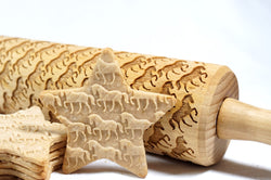 Rolling Pin Embossed with HORSES
