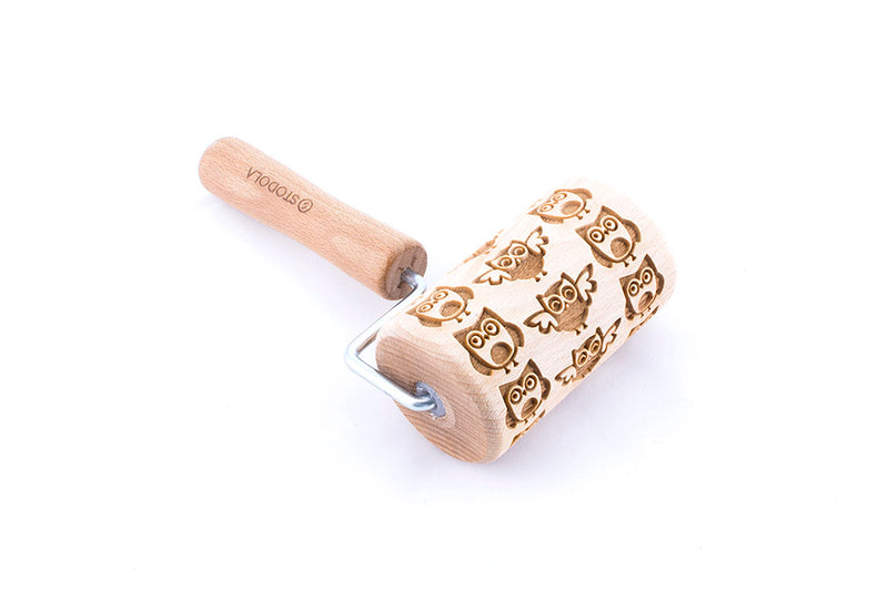 Rolling Pin Embossed with OWLS