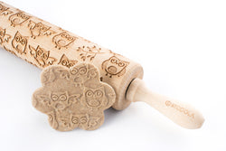 Rolling Pin Embossed with OWLS